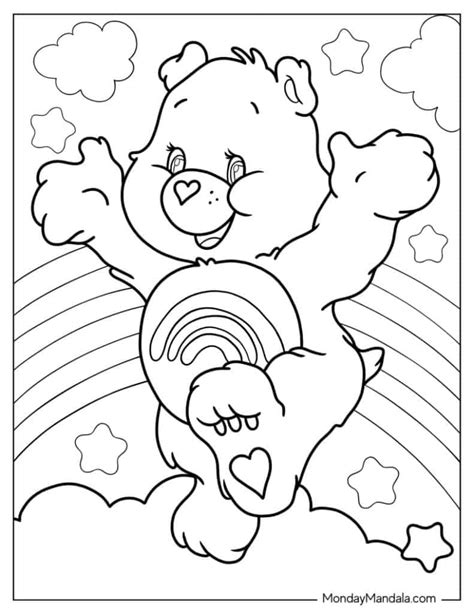 Cheer Care Bear Coloring Pages