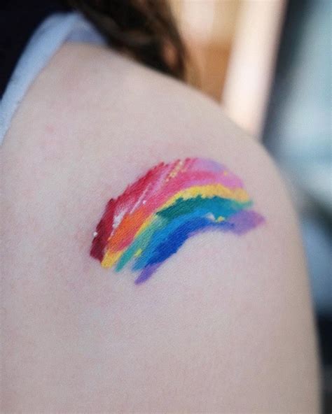 20 Beautiful Rainbow Tattoo Designs and Ideas 2023