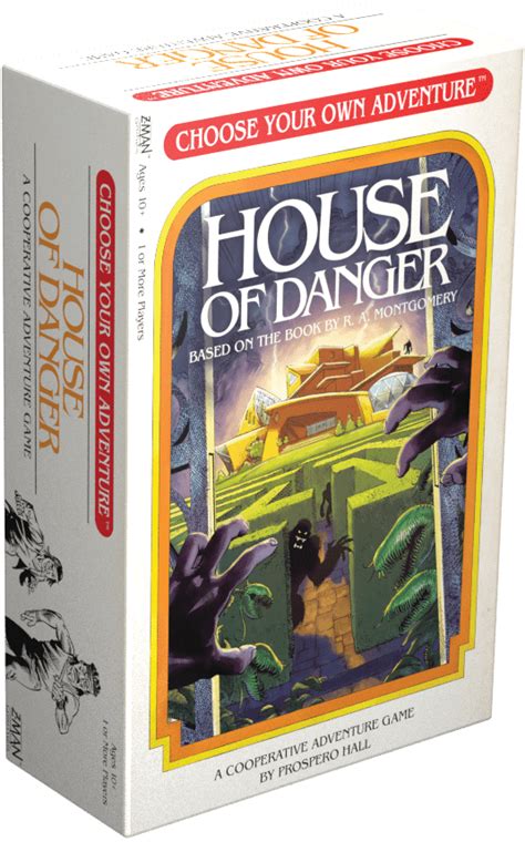 House of Danger - A Choose Your Own Adventure Strategy Board Game - Walmart.com