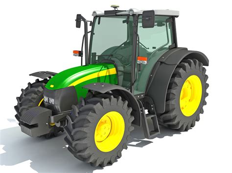 3D generic tractor - TurboSquid 1443707