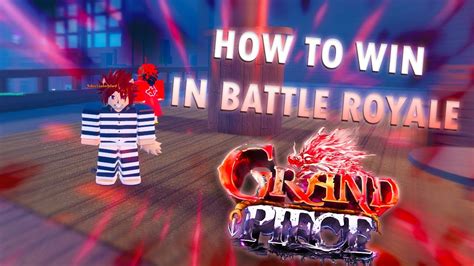 [GPO] How to Always Win In GPO Battle Royale... (Tips and Tricks) - YouTube