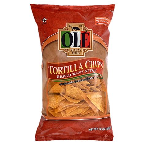 Olé Mexican Foods Restaurant Style Tortilla Chips, 12 oz - ShopRite