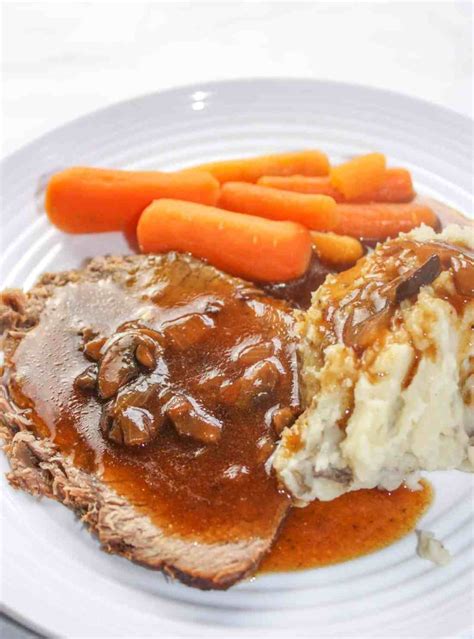 Instant Pot Sirloin Tip Roast with Gravy and Vegetables - Kiss Gluten Goodbye