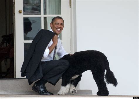 Barack Obama and all his family is a real dog lover