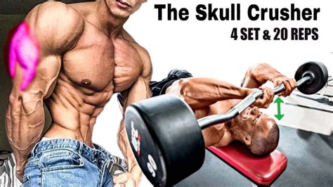 How to Do Skull Crushers Proper Form, Benefits, Types