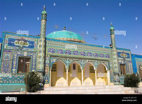 Afghanistan, Mazar-I-Sharif, Shrine of Hazrat Ali Stock Photo: 13268831 ...