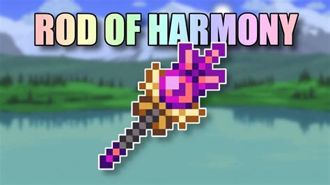 How to get the Rod of Harmony in Terraria 1.4.4! - YouTube