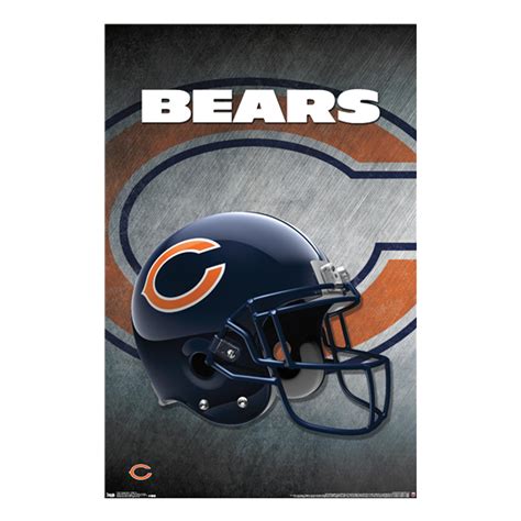 Trends International NFL Chicago Bears - Helmet 16 Wall Poster