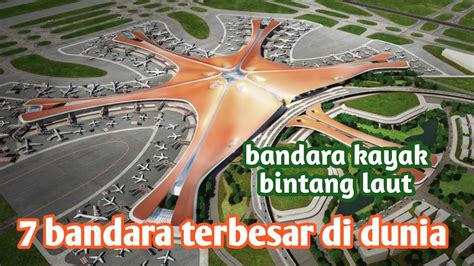 Bandara/airport terbesar di dunia.internasional airport - YouTube