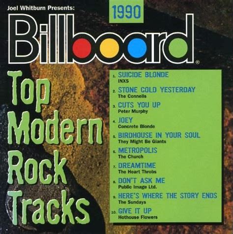 The Hideaway: Billboard's TOP MODERN ROCK TRACKS 1990-1992 [1997]