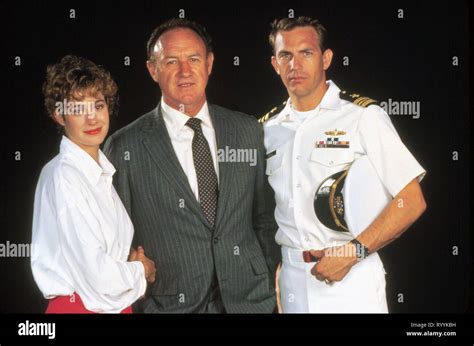 SEAN YOUNG, GENE HACKMAN, KEVIN COSTNER, NO WAY OUT, 1987 Stock Photo - Alamy