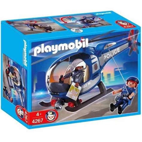 Playmobil Police Helicopter 4267 | Table Mountain Toys