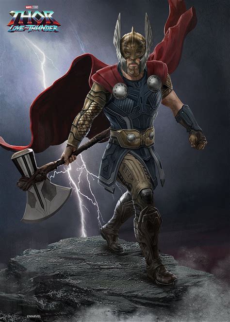 ArtStation - Thor : Love and Thunder / Thor concept | Marvel concept art, Thor comic art, Marvel ...