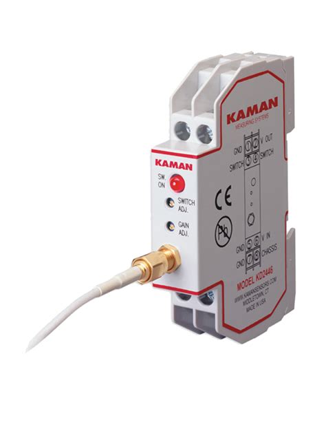 Compact eddy current sensor fits semiconductor clean room needs