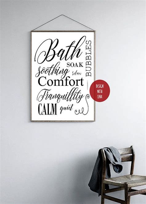 Bathroom wall art, bathroom print, bathroom printable, bathroom decor ...