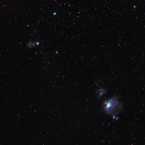 Orion + Running man + flame nebula : r/telescopes