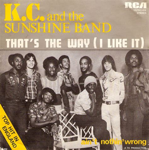 K.C. And The Sunshine Band – That's The Way (I Like It) (1975, Vinyl) - Discogs