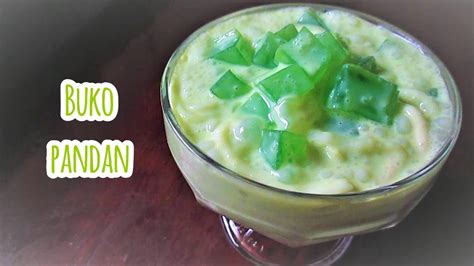 Buko Pandan Recipe (Filipino Dessert Salad) - YouTube