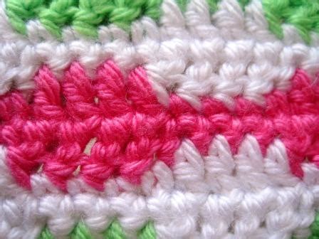 Sweet Bee Buzzings: Blocky Stripes Crochet Stitch Tutorial