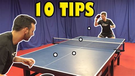 10 Tips To Become A Better Table Tennis Player Quickly - TableTennisDaily Academy