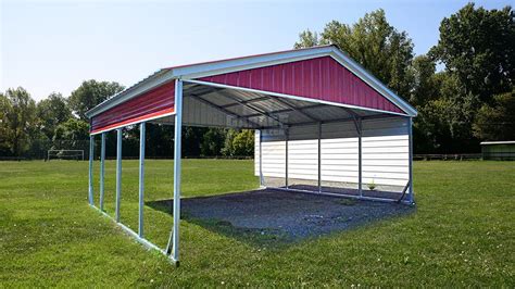 Order 20'x20' Carport With Side Panels Online With Free Delivery And Installation