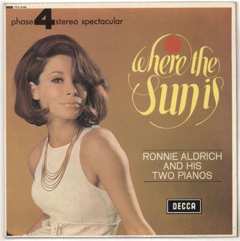 Ronnie Aldrich Where The Sun Is UK vinyl LP album (LP record) (732304)