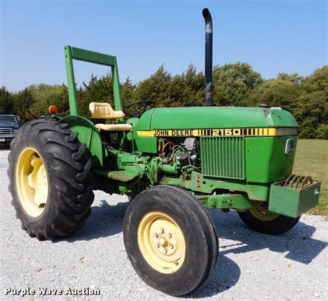 1983 John Deere 2150 tractor in Martell, NE | Item DH6652 sold | Purple ...