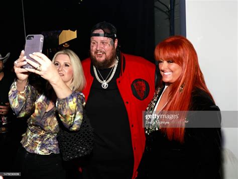 Lisa Van Zant, Jelly Roll and Wynonna Judd attend the 2023 CMT Music... News Photo - Getty Images