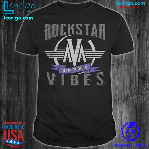 Alan Angels Merch Rockstar Vibes T-Shirts, hoodie, sweater, long sleeve and tank top