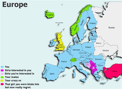 Accurate map of Europe : r/YUROP