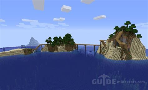 Download Ocean Monument Survival map for Minecraft 1.16/1.15.2 for free