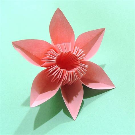 How To Make Origami Flowers, Simple Origami Flower Design, Beautiful Origami Flower Design Pictures