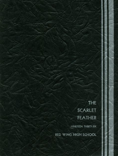 1936 yearbook from Red Wing High School from Red wing, Minnesota for sale