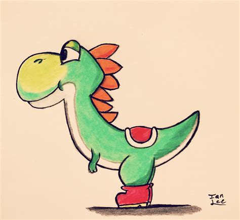 Yoshi fan art : r/smashbros