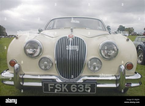 Classic Jaguar Car Stock Photo - Alamy