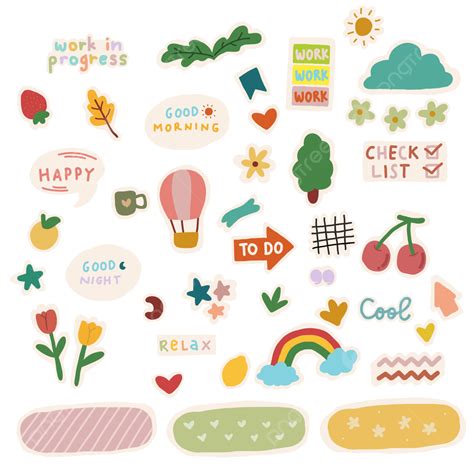 Diary Sticker Hd Transparent, Cute Diary Sticker, Diary Sticker ...