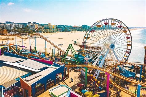 Santa Monica Pier in Los Angeles - Fairground Fun in a Historic Seaside ...