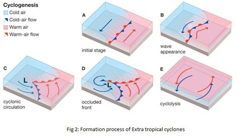 Extratropical Cyclone Diagram