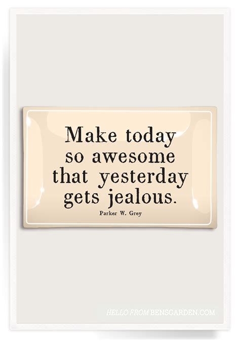 Make Today So Awesome Decoupage Glass Tray | Quotes, Amazing quotes, Meaningful quotes