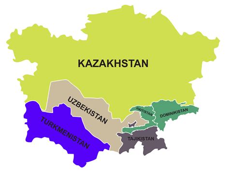 The "Stan" Countries of Central Asia : r/mapporncirclejerk