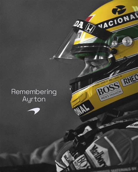 McLaren | Remembering Ayrton Senna. On the anniversary of his tragic ...