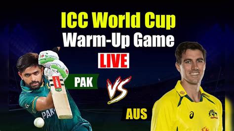 PAK (326/8 in 46 overs) vs (351) AUS Live Score Streaming, Pakistan vs ...