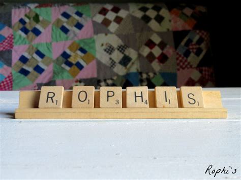 Vintage Scrabble Tiles Type 2 - Etsy