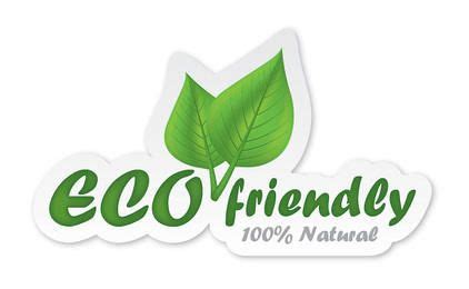 Eco Friendly Sticker Design Vector Download