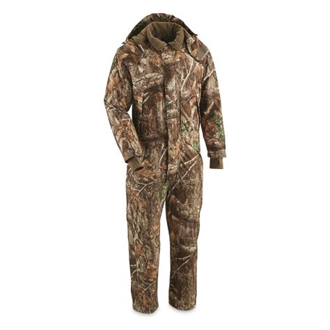 Guide Gear Men's Guide Dry Waterproof Insulated Hunting Coveralls ...