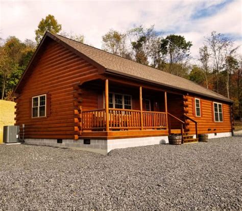 Frontier Cabins For Sale | Single Story Log Homes