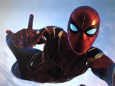 Spiderman Iron Stark Suit Wallpaper,HD Games Wallpapers,4k Wallpapers,Images,Backgrounds,Photos ...