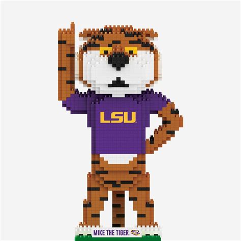 Mike the Tiger LSU Tigers Thematic BRXLZ Mascot FOCO