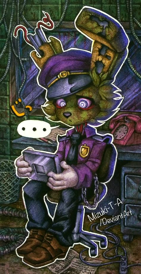 *Gazing* / Springtrap FNaF3 by Mizuki-T-A on DeviantArt