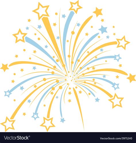 Firework Royalty Free Vector Image - VectorStock